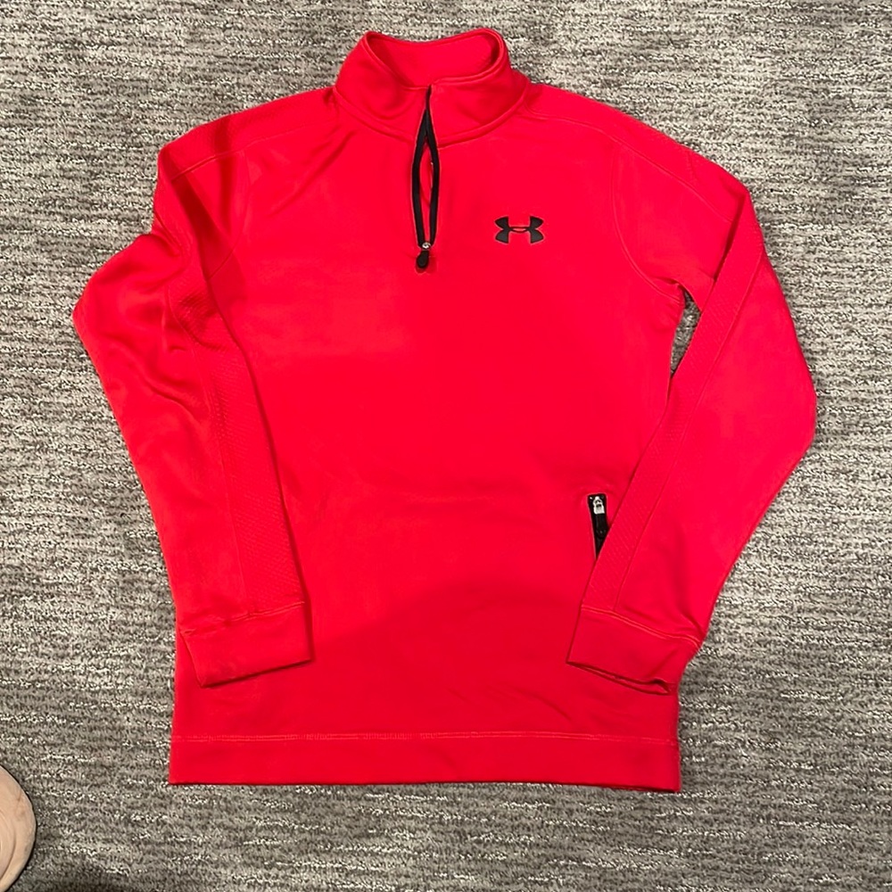 Under Armour 1/4 zip boys medium